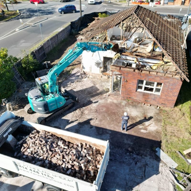 residential home demolition