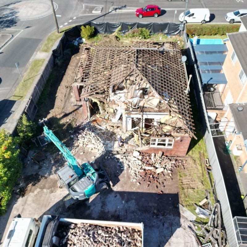 residential home demolition